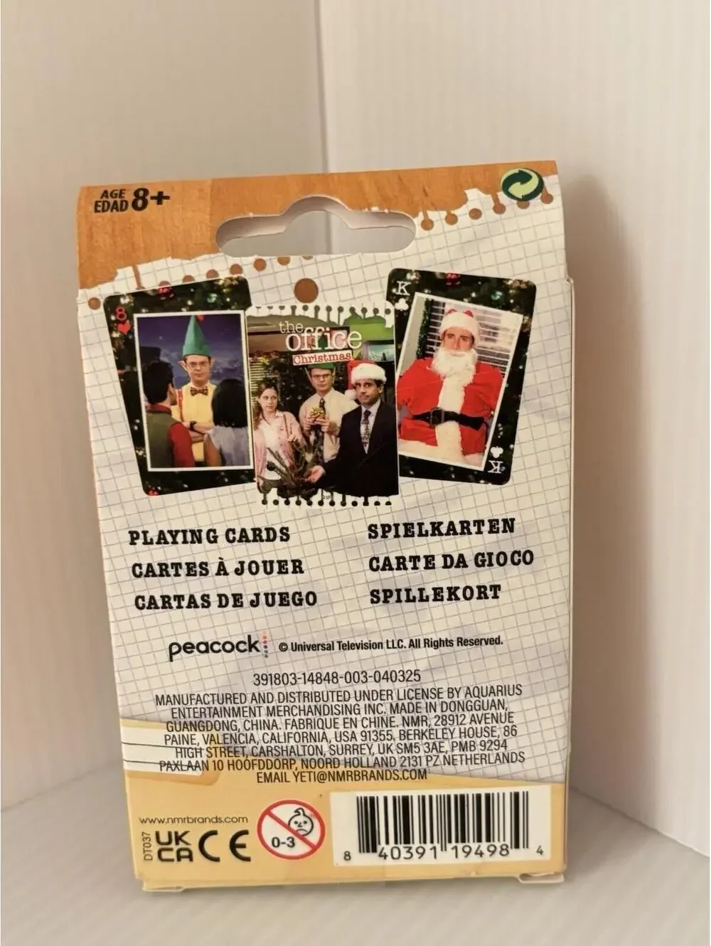 The Office TV Show Christmas Playing Cards Deck Collectible New Fans Gift NEW